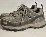 The North Face Womens Grey Lace Up Hiking Trail Sneakers Hydroseal Size 7.5 - £30.47 GBP