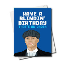 Filthy Sentiments Peaky Blinders Birthday Card - £24.97 GBP