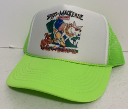 Vintage Bud Light beer Hat Spuds McKenzie Trucker Hat Adjustable Hat Neo... - $278.10 MXN