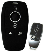 Keyless Entry Key Fob Rubber Remote Cover Mercedes Benz Cla Gle Amg Gls Glb - $8.90