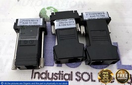 711579 Rev B RJ45 to DB9 Serial Adapter Network to Serial Adapter Lot of 3 - £464.74 GBP