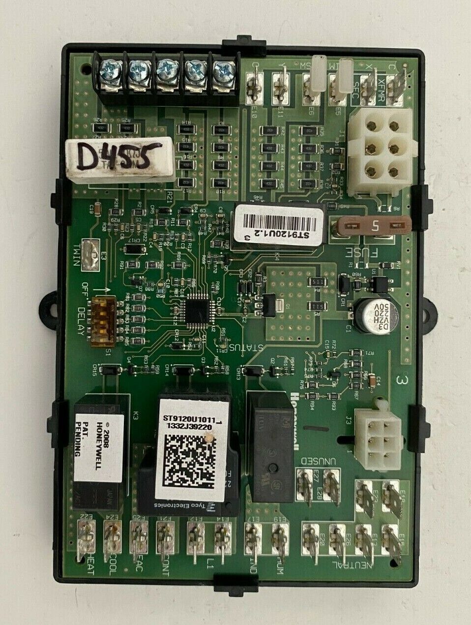 Honeywell ST9120U1011 Universal Fan Timer Control Board ST9120U used #D455 - $37.31