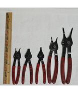 Snap Ring Pliers MAC Tools / Blue-Point Made in USA Lot Of 5 READ - $56.44