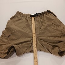 REI Men's Brown Nylon Belted Cargo Shorts Size Large (30×8) image 6