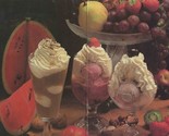 Hotel Rainer Menu Ice Cream Desserts and Drinks Italy  - $18.78