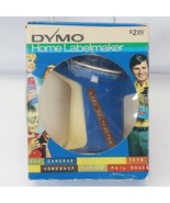 Dymo Home Blue Label Maker Model #1800 Vintage 1972 Working - £11.52 GBP