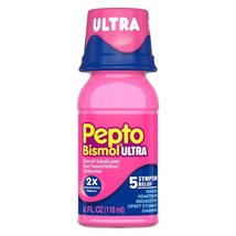3 BOTTLES Pepto-Bismol Max 5 Symptom Relief, *10/25&amp;11/25* Including Upset - $15.99