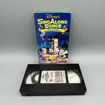 Disney&#39;s Sing Along Songs &quot;Very Merry Christmas Songs&quot; Volume 8 VHS Tape - £7.77 GBP