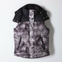ADIDAS AB2868 All Over Print QUILTED Removable Hoodie VEST ( M ) - £132.32 GBP