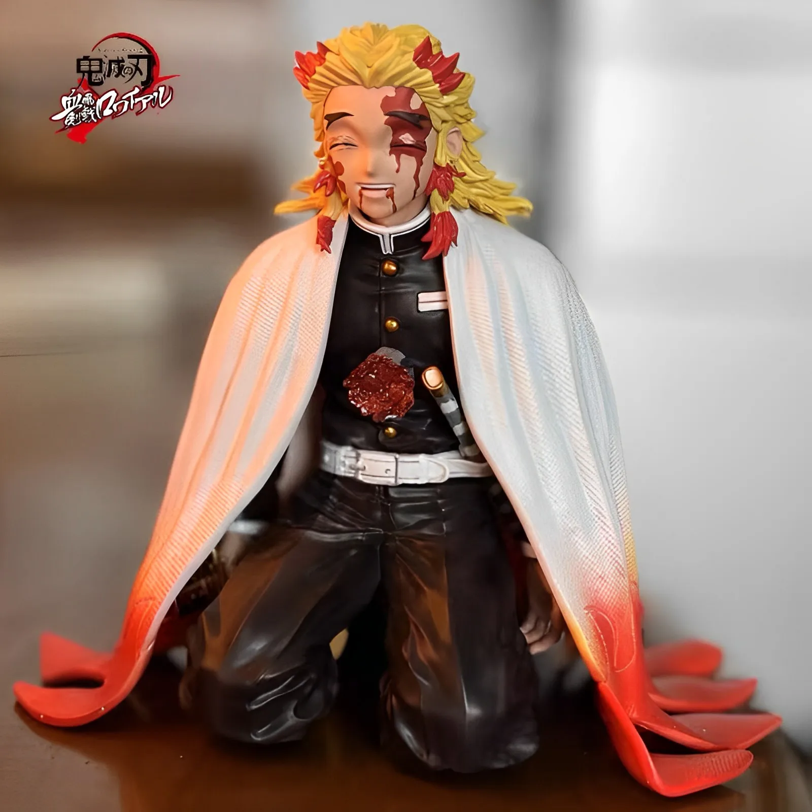Hot 13cm Demon Slayer Rengoku Kyoujurou Anime Figures Kimetu No Yaiba Figurine - £24.96 GBP+