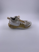 Under Armour Embiid 1 Gold/ White Basketball Sneakers Men’s Size 9 - $23.33