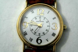Vintage MOVADO 87-47-825 Swiss Made Rare Unisex Wristwatch - £185.39 GBP