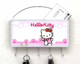 Hello Kitty Mail Organizer, Mail Holder, Key Rack, Mail Basket, Mailbox - £26.37 GBP
