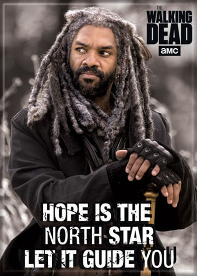 Primary image for The Walking Dead Ezekial Hope is The North Star Photo Refrigerator Magnet UNUSED