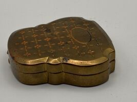 Antique Compact Woodworth Fiancee New York Unique Shape Purse Size Ladie... - €40,53 EUR
