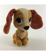 Disney Store Lady &amp; The Tramp Movie 8&quot; Plush Stuffed Animal Toy Puppy Do... - $25.64 CAD