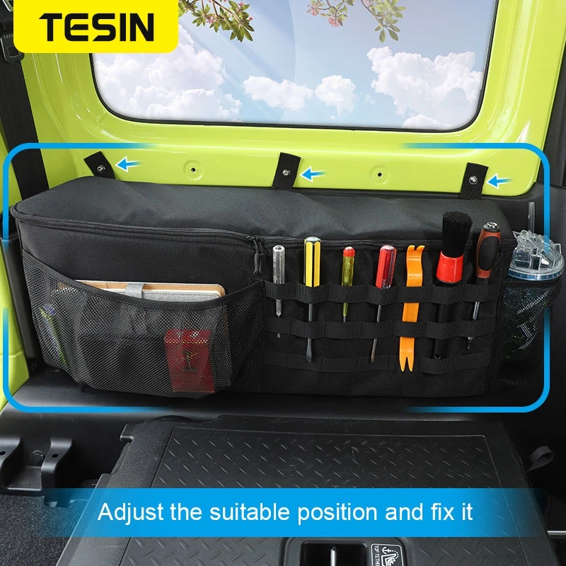 TESIN Stowing Tidying Storage Bag For Suzuki Jimny 2019 2020 2021 2022 2023 JB74 - £79.46 GBP+