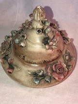 Visconte Mollica Capodimonte Trinket Box Italy Ceramiche e Porcellane  3... - $24.99