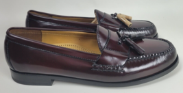 NWOB Cole Haan Mens Cordovan Tone Leather Tassle Loafers  11 D - £60.51 GBP