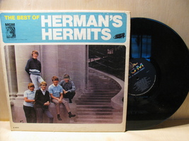 Herman&#39;s Hermits - The Best Of LP 1965 MGM E-4315 Mono - £11.02 GBP