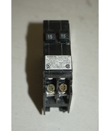 Siemens Q1515 15 Amp Tandem Twin 1 Pole Circuit Breaker USED - $21.46 CAD