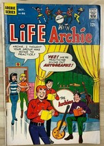 LIFE WITH ARCHIE #66 (1967) Archie Comics The Archies cover VG/VG+ - £7.87 GBP