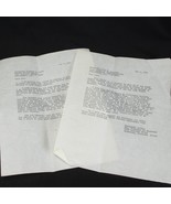 Senate Percy Representative Anderson Hand Typed Letter 5/2/79  Social Se... - $165.15 MXN