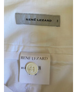 Rene Lezard Skirt EU 38 Ladies Size 4 Lined Button Front Stretch Back Ki... - $0.95