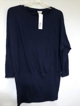 Yelete Dress/Blouse  Size M Navy Blue Soft - £14.45 GBP