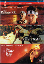 The Karate Kid, The Karate Kid II, The Karate Kid III, 3 DVD Set - £7.74 GBP