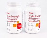 GNC Triple Strength Glucosamine Chondroitin 750mg 600mg 120 Caplets Lot ... - £34.19 GBP