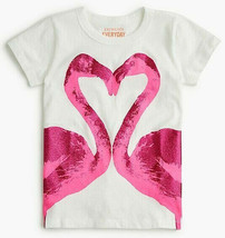  J.Crew Jcrew Kids&#39; glitter flamingo T-shirt Clothing - $17.99
