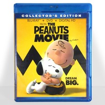 The Peanuts Movie (3-Disc Blu-ray/DVD, 2015, Collector&#39;s Ed.) - £5.30 GBP