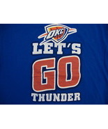 Let&#39;s GO NBA Oklahoma City Thunder pride blue blue t shirt XL - £11.44 GBP