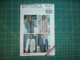 Butterick 5653 Size 12 14 16 Misses&#39; Jacket Blazer - £10.17 GBP