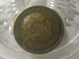 (FC-1128) 1953 (54) Spain: 2 1/2 Pesetas - $1.75