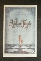 The Adams Family Full Page Original Movie Poster Ad - £4.79 GBP