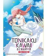 TONIKAKU KAWAII COMPLETE TV SERIES VOL.1-12 END ENGLISH DUBBED SHIP FROM... - $23.65 CAD