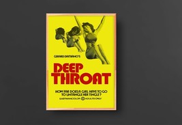 Deep Throat Adult Movie Poster (1972) - £11.63 GBP+