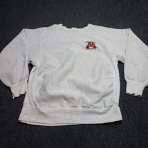 VINTAGE Champion Reverse Weave Minnesota Hockey Sweater Adult XL Gray UOFM - $69.74