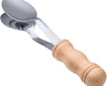 The Eight-Inch Musical Spoons Percussion Instrument Has A Wooden Handle. - $35.97
