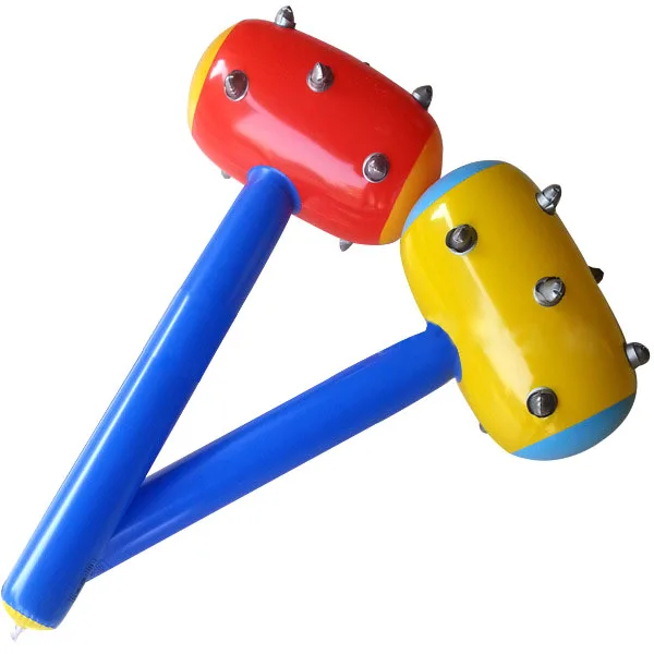 Toy Children Oversize Stuffed Club Spike Pvc Hammer Blow Bar Inflatable Hammers - £11.12 GBP
