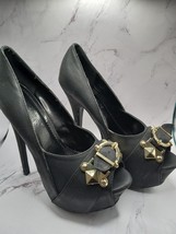 Liliana Women Size 8 High Heel Black Shoes - £12.50 GBP