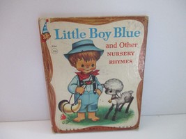 Little Boy Blue &amp; other Nursery Rhymes Rand McNally Elf Book 1956 - $6.99