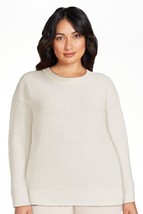 new TIME and TRU women&#39;s sz XXL Long Sleeve Waffle Crewneck Pullover Swe... - €19,38 EUR