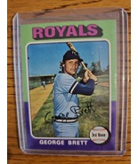 Sports George Brett 1975 #228 Rookie Topps Baseball card in Mint Conditi... - $30,000.00