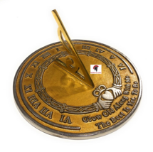 Medieval Epic Brass Grow Old Along with Me Sundial Gift Idea is A Great ... - £62.60 GBP