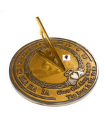 Medieval Epic Brass Grow Old Along with Me Sundial Gift Idea is A Great ... - £61.94 GBP