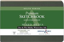 Stillman &amp; Birn 501581L Delta Series Landscape Softcover Premium Sketchbook - $24.99
