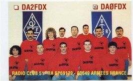 QSL Card DA0FDX Armees France 1990 - £7.91 GBP